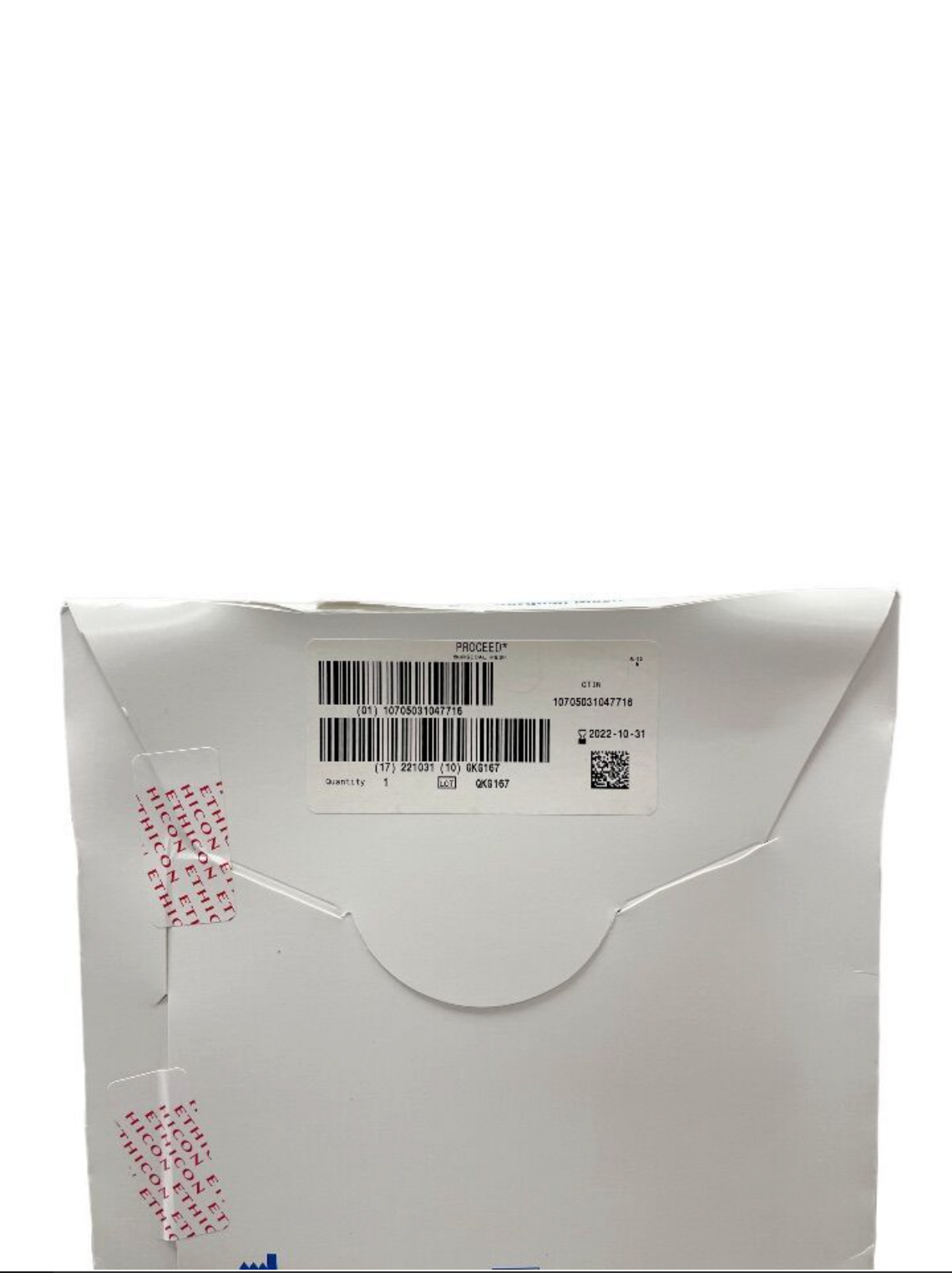 ETHICON PCDG1 PROCEED Surgical Mesh 15.2cm x 20.3cm EXP 2022 10