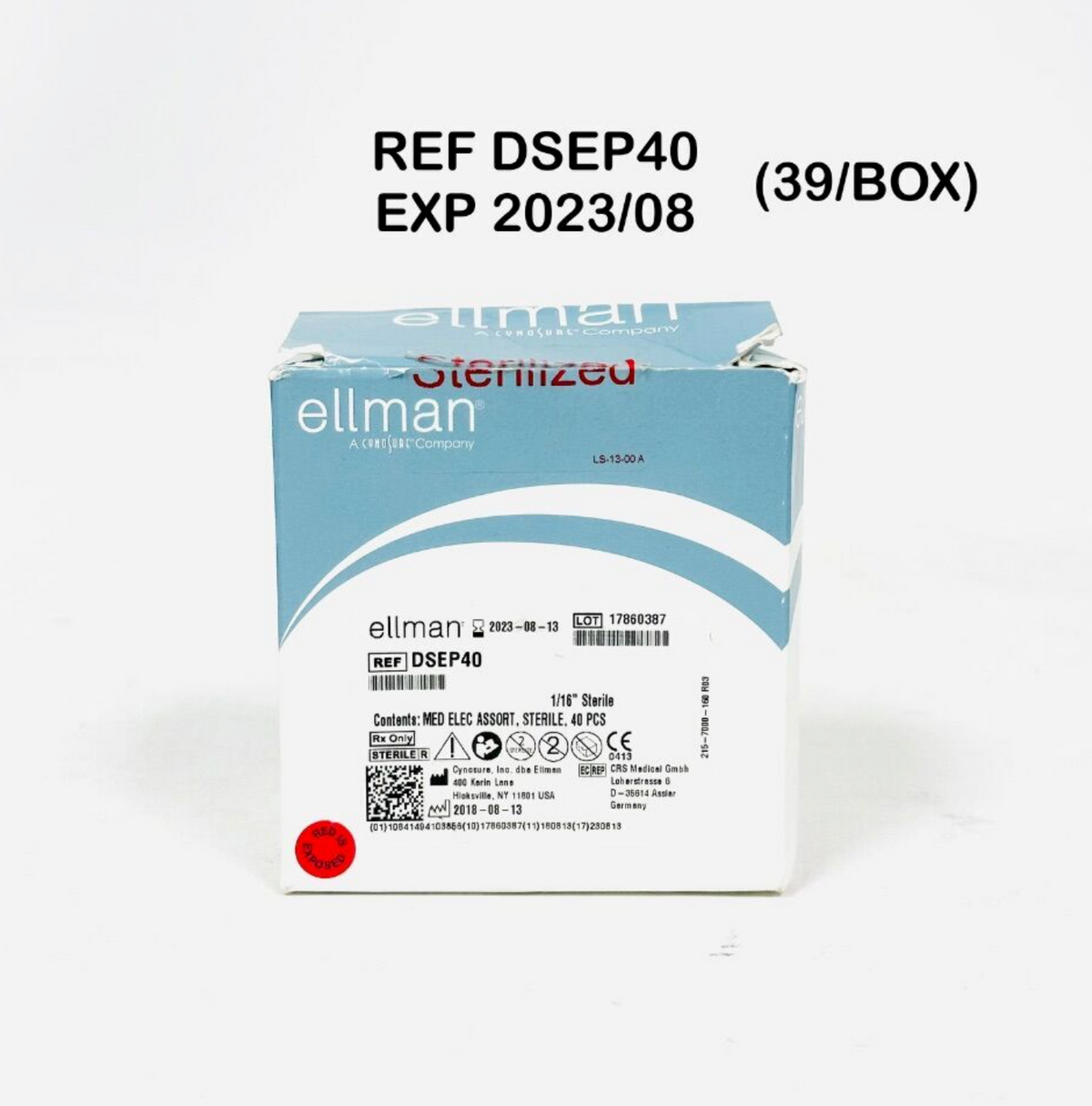 CYNOSURE DSEP40 ellman Electrosurgical Electrode Tip Ellman High Frequency RF Generators EXP 2023 08 (39/BOX)