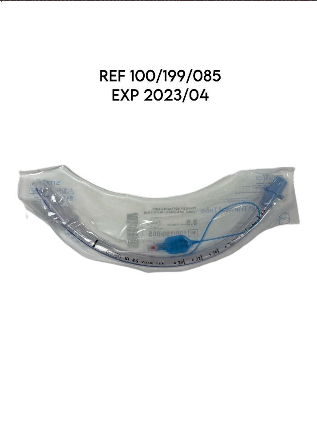 SMITHS MEDICAL 100/199/085 Portex Tracheal Tube EXP 2023 04