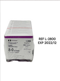 COVIDIEN L-2800 Polysorb Braided Absorbable Suture 8-0 5" 13 cm MV-135-5 TAPER 12/BOX EXP 2022 12