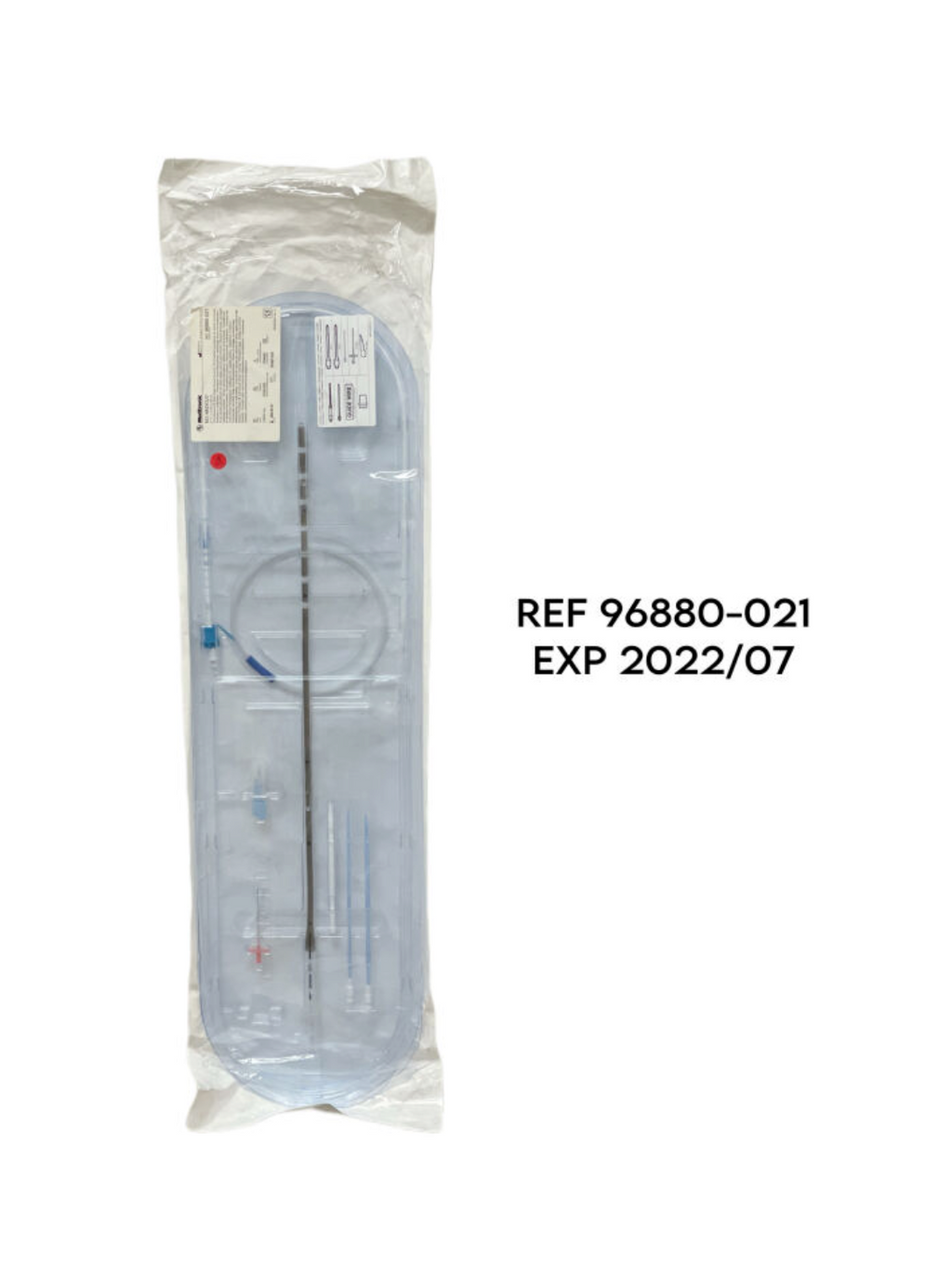 MEDTRONIC 96880-021 BIO-MEDICUS 21 Fr. (7.0 mm) x 60 cm Percutaneous Kit Multi-Stage Venous Femoral EXP 2022 09