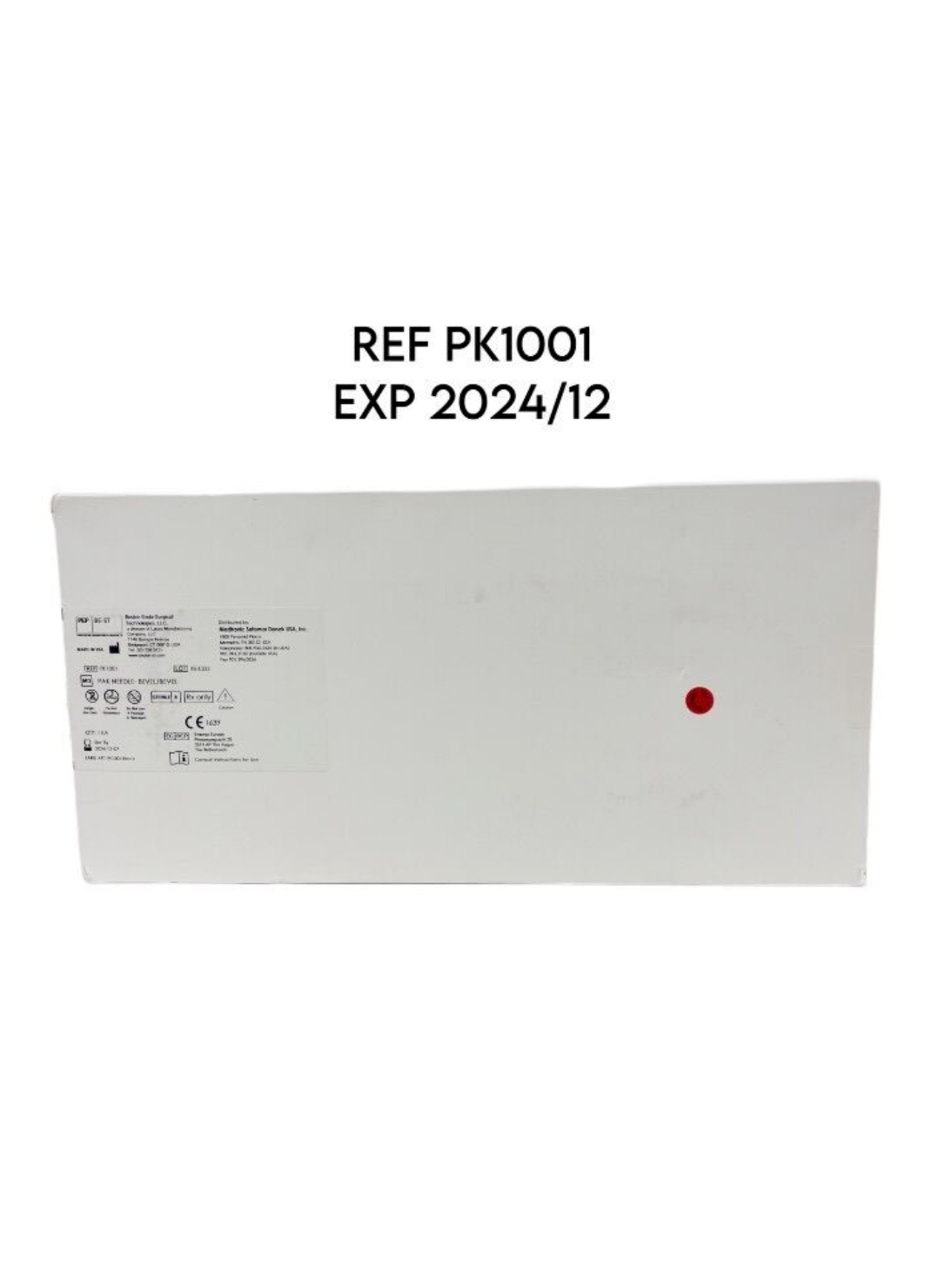 MEDTRONIC SOFAMOR DANEK PK1001 BOSTON ENDO SURGICAL TECHNOLOGIES PAK NEEDLE BEVEL BEVEL EXP 2024 12