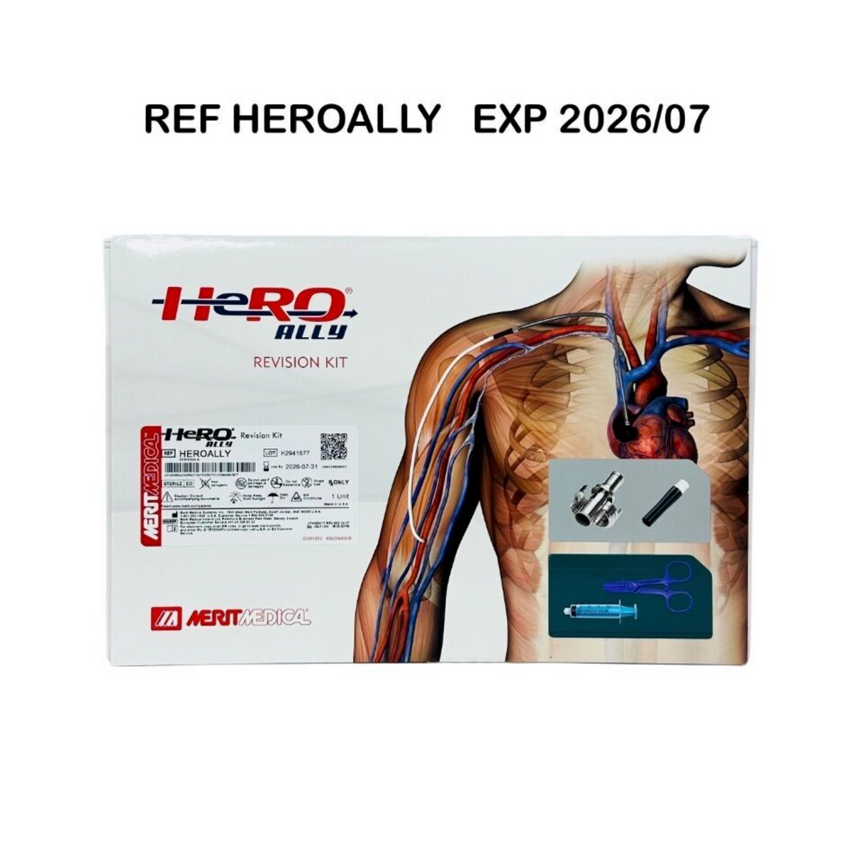 MERIT MEDICAL HEROALLY Revision Kit EXP 2026 07