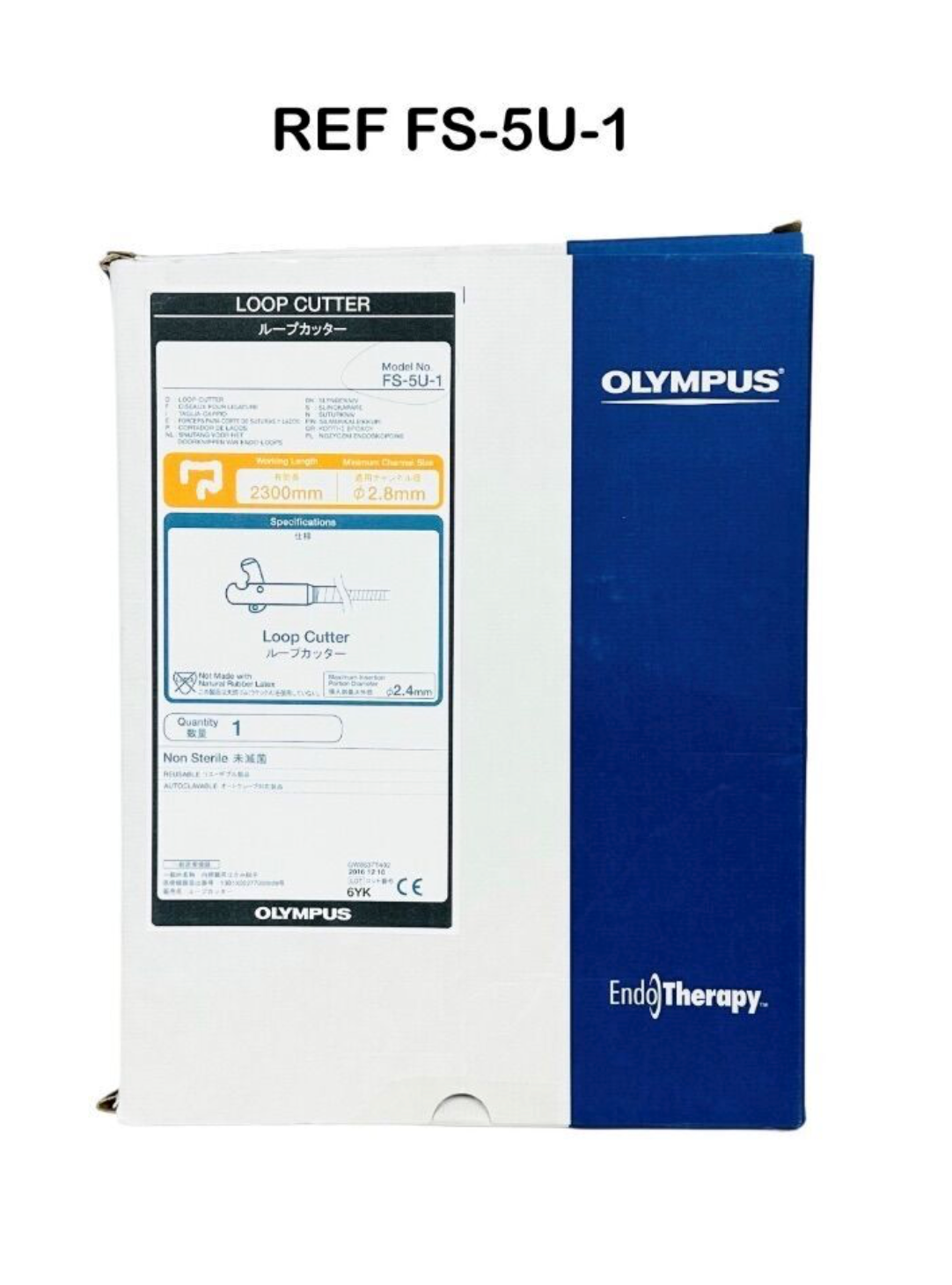 OLYMPUS FS-5U-1 LOOP CUTTER REUSABLE 230CM channel SIZE 2.8mm