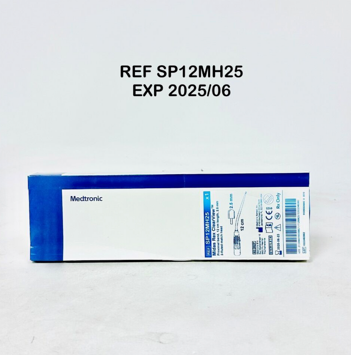 MEDTRONIC SP12MH25 Midas Rex ClearView Proximal bend 12 cm length 2.5 mm