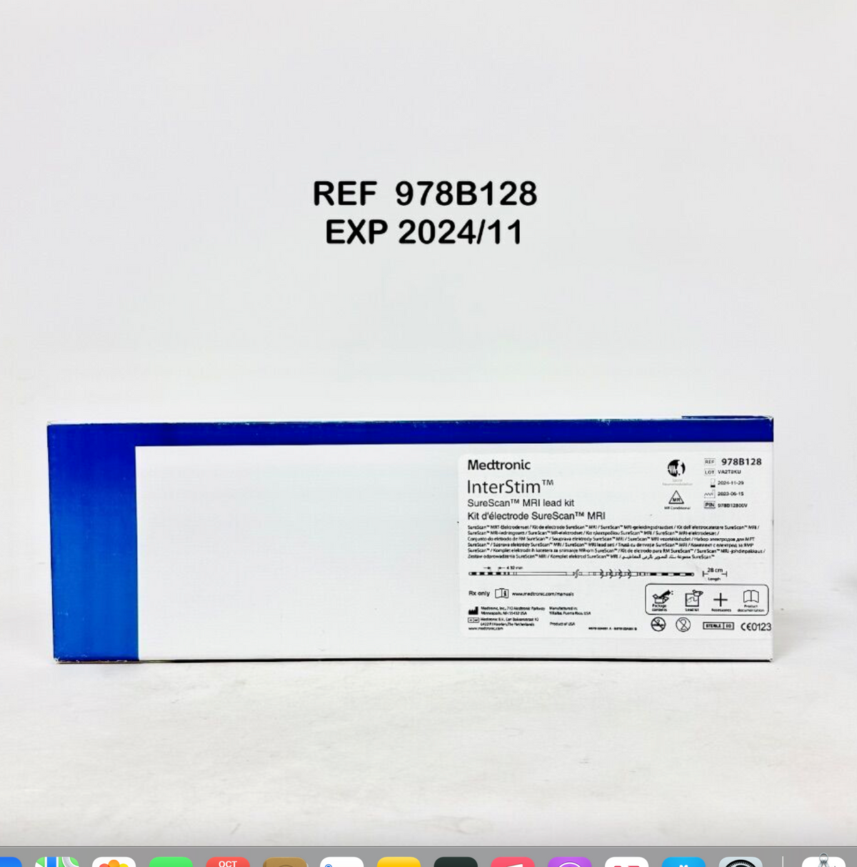 MEDTRONIC 978B128 InterStim SureScan MRI lead kit EXP 2024 11