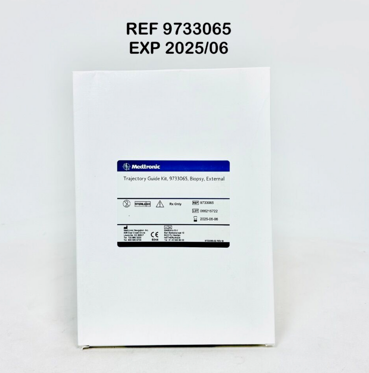 MEDTRONIC 9733065 Trajectory Guide Kit 9733065 Biopsy External EXP 2025 06