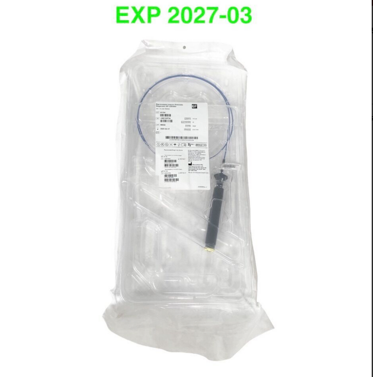 ST JUDE MEDICAL 81104 Reprocessed Inquiry Steerable Diagnostic EP Catheter 6F 110cm 10 Electrode EXP 2027 03