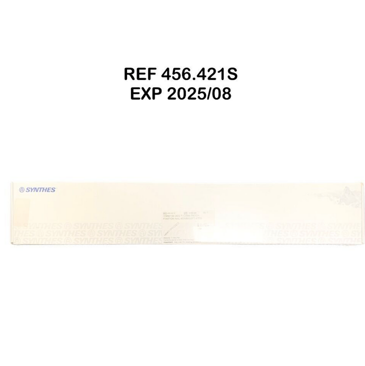 SYNTHES 456.421S 11MM/130 DEG TI CANN TROCH FIXATION NAIL 400MM/LEFT-STER EXP 2025 08