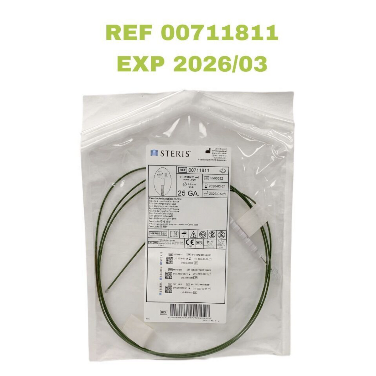 STERIS 00711811 Carr-Locke injection needle EXP 2026 03