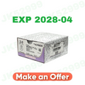 ETHICON VCP602H Coated VICRYL Plus Antibacterial Polyglactin 910 Irgacare MP violet braided absorbable suture EXP 2028 04