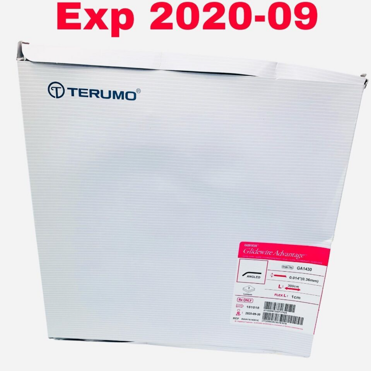 TERUMO GA1430 RADIOFOCUS GLIDEWIRE ADVANTAGE GUIDEWIRE EXPIRED