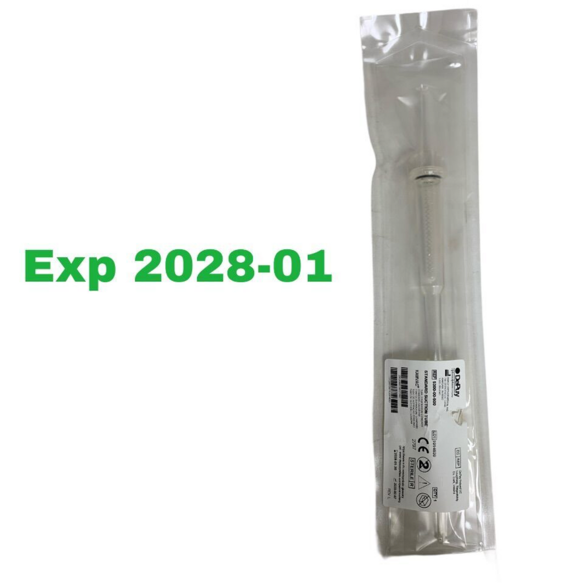 DEPUY 5300-00-500 STANDARD SUCTION TUBE EXP 2028 01