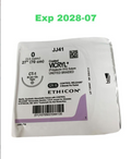 ETHICON JJ41 VICRYL (Polyglactin 910) Suture UNDYED BRAIDED Exp 2028 07 31