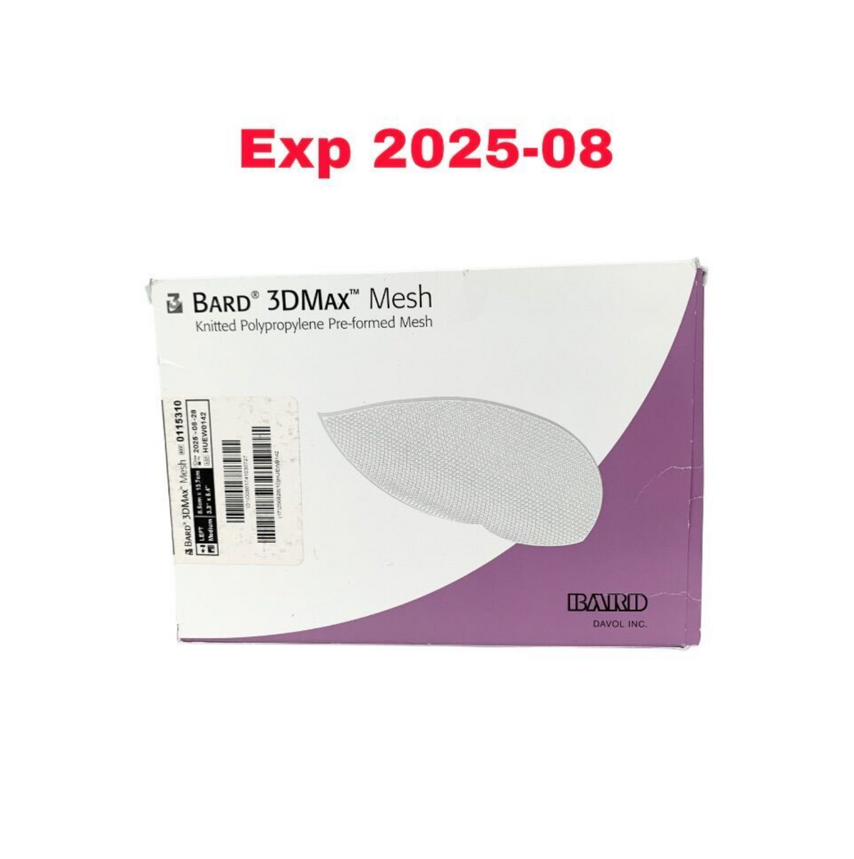 BARD 0115310 3DMAX Mesh EXPIRED