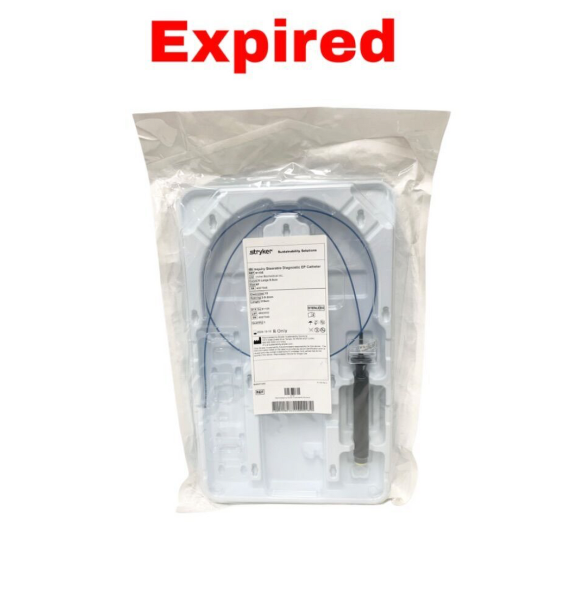 STRYKER 81105 IBI Inquiry Steerable Diagnostic EP Catheter Exp 2024 10