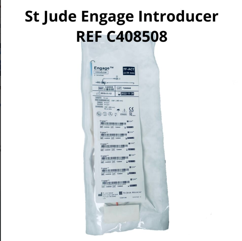 ST JUDE MEDICAL C408508 Engage Introducer  EXP 2022 11 LOT OF 4 PC