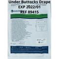 HALYARD 89415 Under buttocks Drape With Graduated Fluid Collection Pouch EXP 2022 01