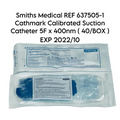 SMITH MEDICAL 637505-1 Cathmark Calibrated Suction Catheter 5F Ã 400m ( 40/BOX) EXP 2022 10