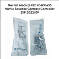 NAVILYST MEDICAL 90400435 Namic Squeeze Contrast Controller EXP 2022 09