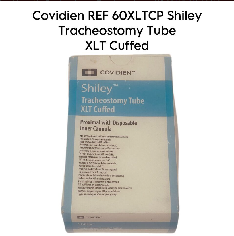COVIDIEN 60XLTCP Shiley Tracheostomy Tube XLT Cuffed EXP 2021 09