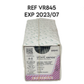 ETHICON VR845 4-0 (1.5 metric) 18" (45cm) Conventional Cutting Coated VICRYL RAPIDE (Polyglactin 910) Suture EXP 2023 07