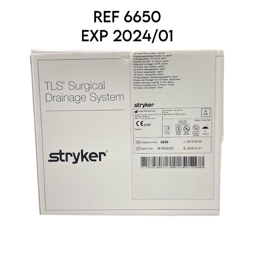 STRYKER 6650 TLS Surgical Drainage System,EXP 2024 01