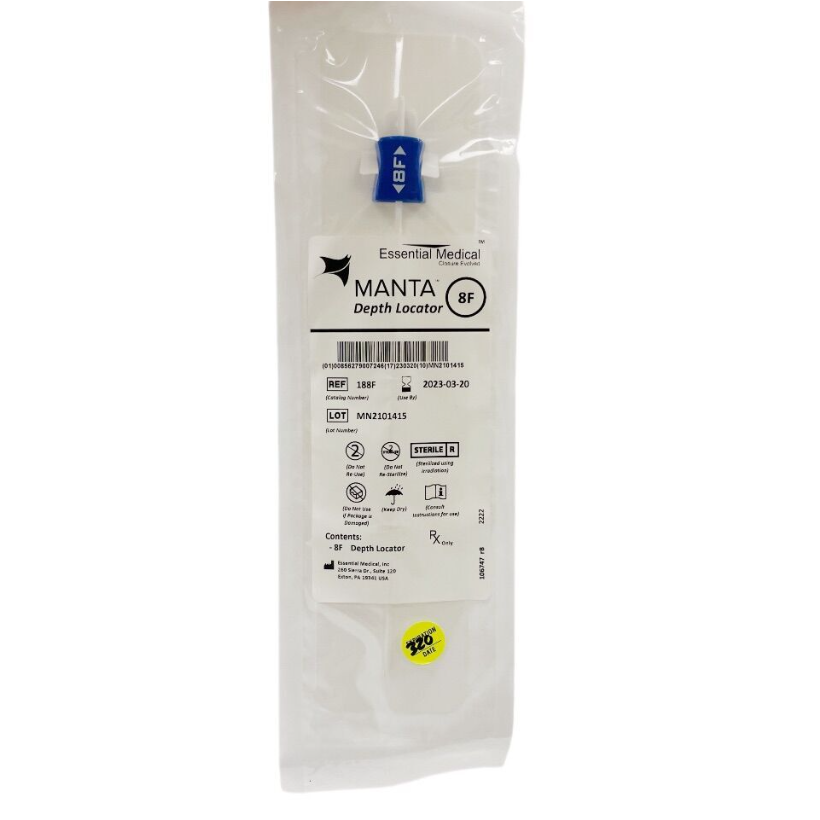ESSENTIAL MEDICAL INC 188F MANTA Depth Locator 8F EXP 2023 03