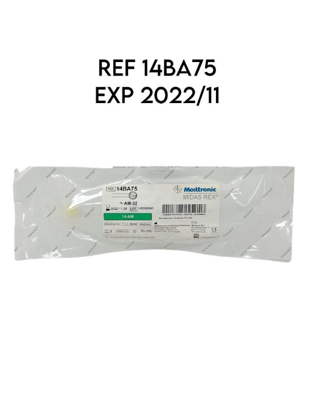 MEDTRONIC 14BA75 MIDAS REX LEGEND BALL FLUTED 14CM 7.5MM, EXP 2022 11