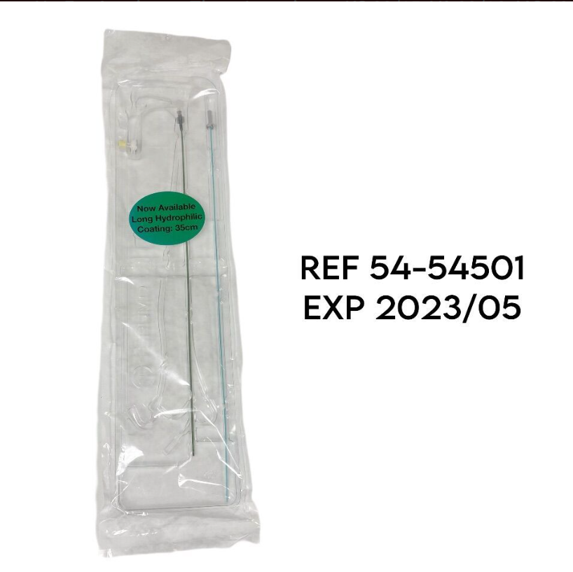 TERUMO 54-54501 PINNACLE DESTINATION GUIDING SHEATH 5F X 45CM, CROSS-CUT STRAIGHT EXP 2023 05