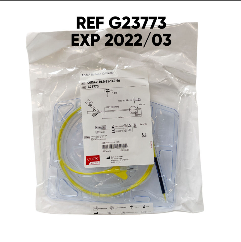 COOK MEDICAL G23773 Coda Balloon Catheter EXP 2022 03