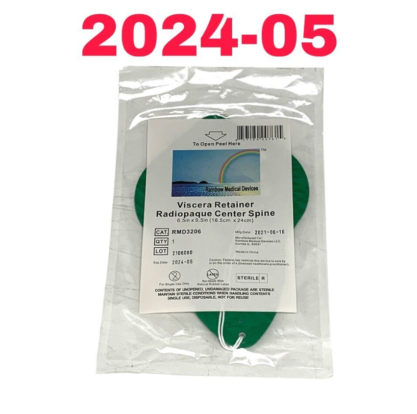 RAINBOW MEDICAL DEVICES RMD3206 VISCERA RETAINER RADIOPAQUE CENTER SPINE EXP 2024-05