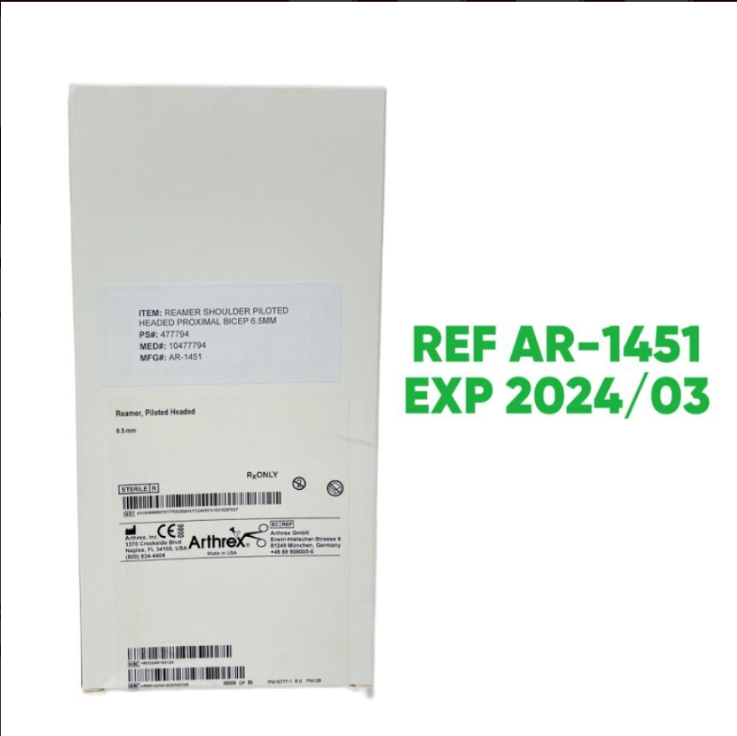 ARTHREX AR-1451 Reamer Piloted Headed 6.5 mm  EXP 2024 03