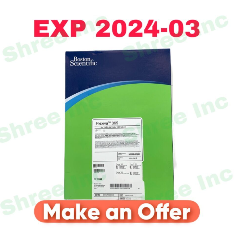 BOSTON SCIENTIFIC M0068403920 Flexiva 365 High Power Single-Use Laser Fiber EXP 2024-03