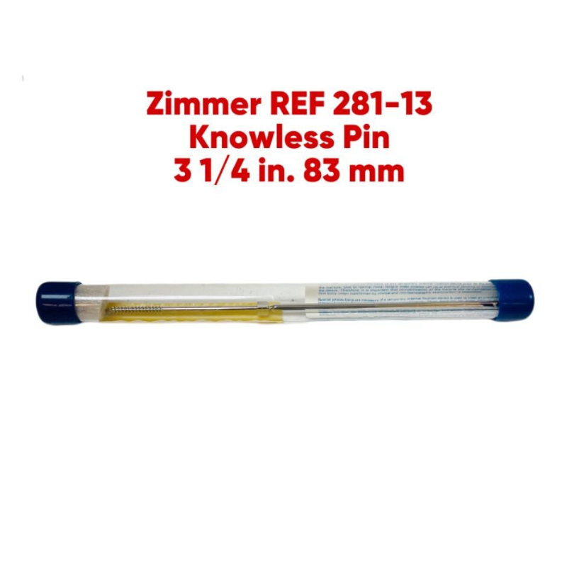 ZIMMER 281-13 Knowless Pin 3 1/4 in. 83 mm