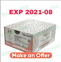 ETHICON MCP945H MONOCRYLT Plus undyed monofilament absorbable suture EXP 2021-08