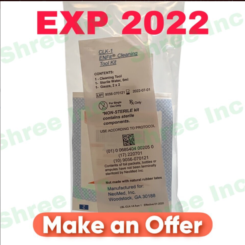 NEOMED CLK-1 ENFit Tool Kit Cleaning EXP 2022-07