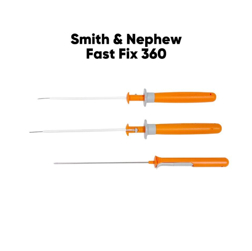 SMITH & NEPHEW 72202457 / 72202458 / 72202459 Fast Fix 360 MENISCAL REPAIR NEEDLE straight  CURVED & Reverse curved  NEW OPEN BOX