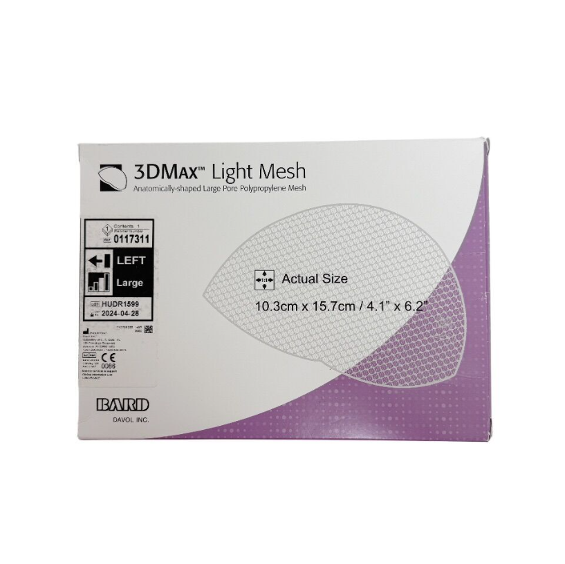 BARD 0117311 3DMax Light Mesh LEFT Large 10.3cm x 15.7cm  EXP. 2024 04