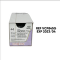 ETHICON VCP845G 4-0 Coated VICRYL PLUS Suture Suture UNDYED BRAIDED ,18",12 BOX EXP 2023 04