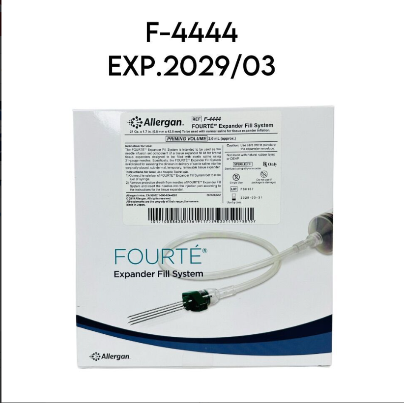 ALLERGAN F-4444 FOURTÉ Expander Fill System 21 Ga. X 1.7 in ЕXP 2029 03