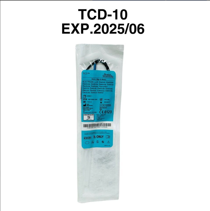 BOSTON SCIENTIFIC TCD-10 ELECTRODE 10cm X 28ga EXP 2025 06
