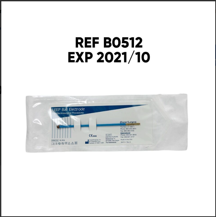 COOPER SURGICAL B0512 LEEP Ball Electrode 5mm X 12cm EXP 2021 10