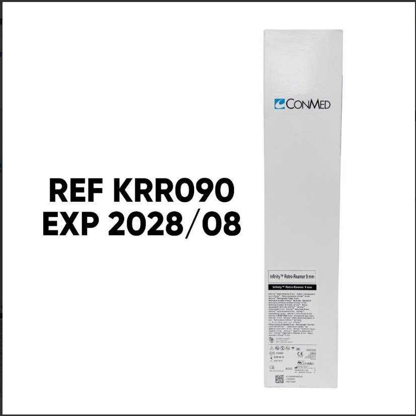 CONMED KRR090 Infinity Retro-Reamer 9 mm EXP 2028 08