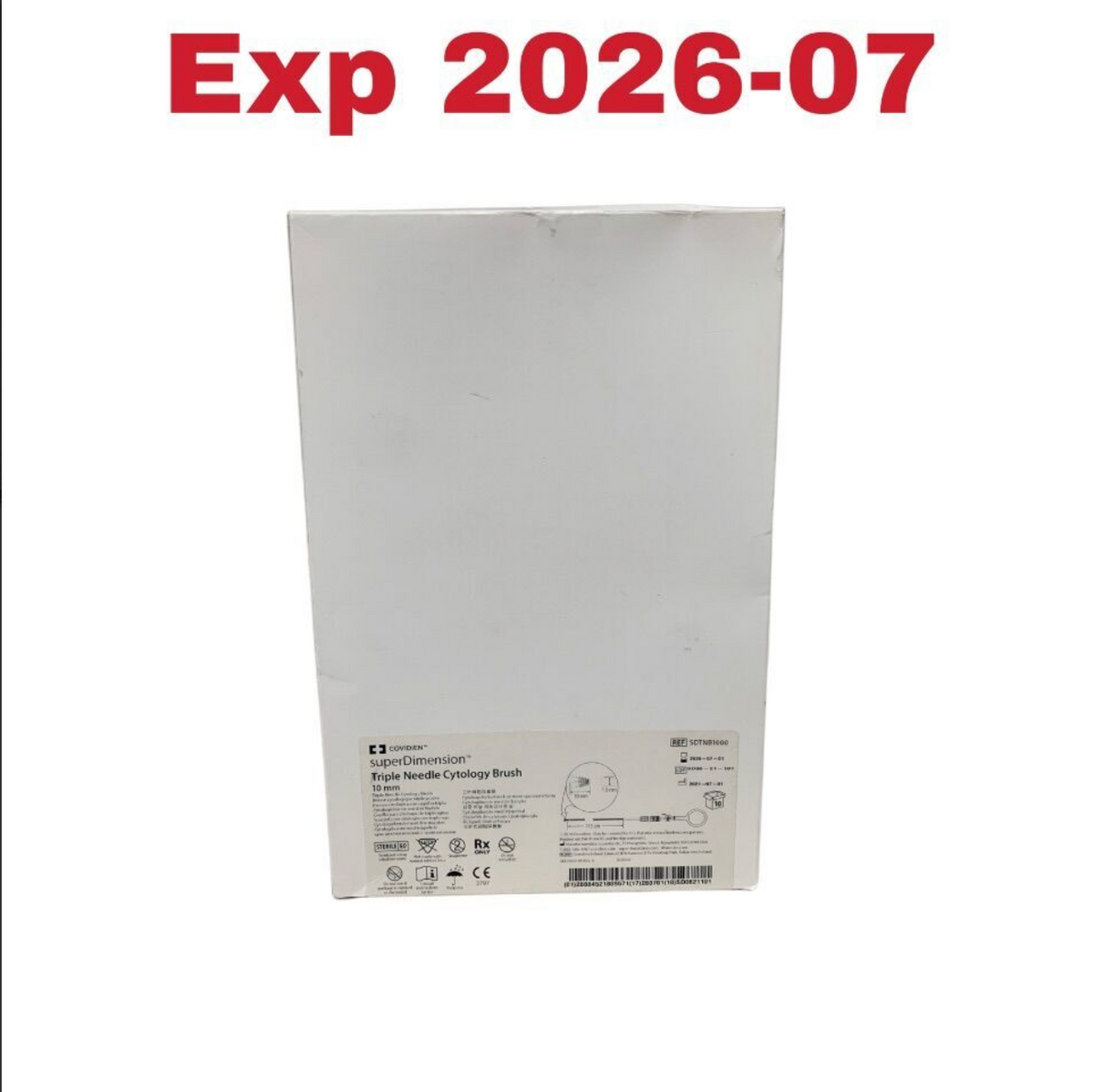 COVIDIEN SDTNB1000 superDimension Triple Needle Cytology Brush 10 mm Box of 10 Exp 2026 07