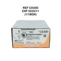 ETHICON CX30D ETHIBOND EXCEL Coated Polyester 8 x 18" 11/BOX EXP 2025 11