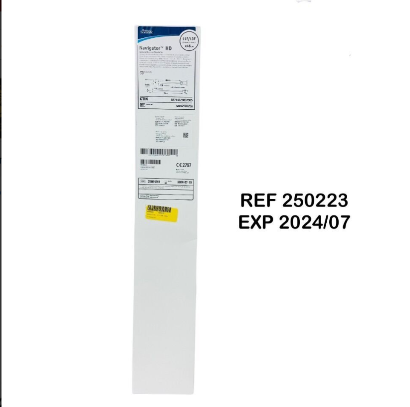 BOSTON SCIENTIFIC 250223 Navigator HD Ureteral Access Sheath Set 11F/13F (3.6mm/4.4mm) x 46 cm EXP 2024 07