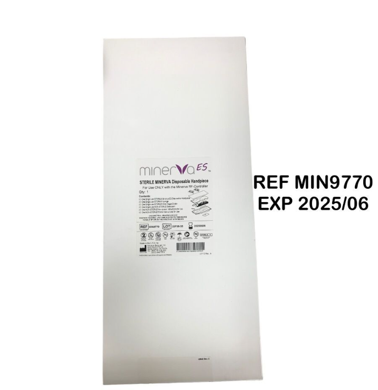 MINERVA SURGICAL MIN9770 STERILE MINERVA Disposable Handpiece For Use ONLY with the Minerva RF-Controller  EXP 2025 06