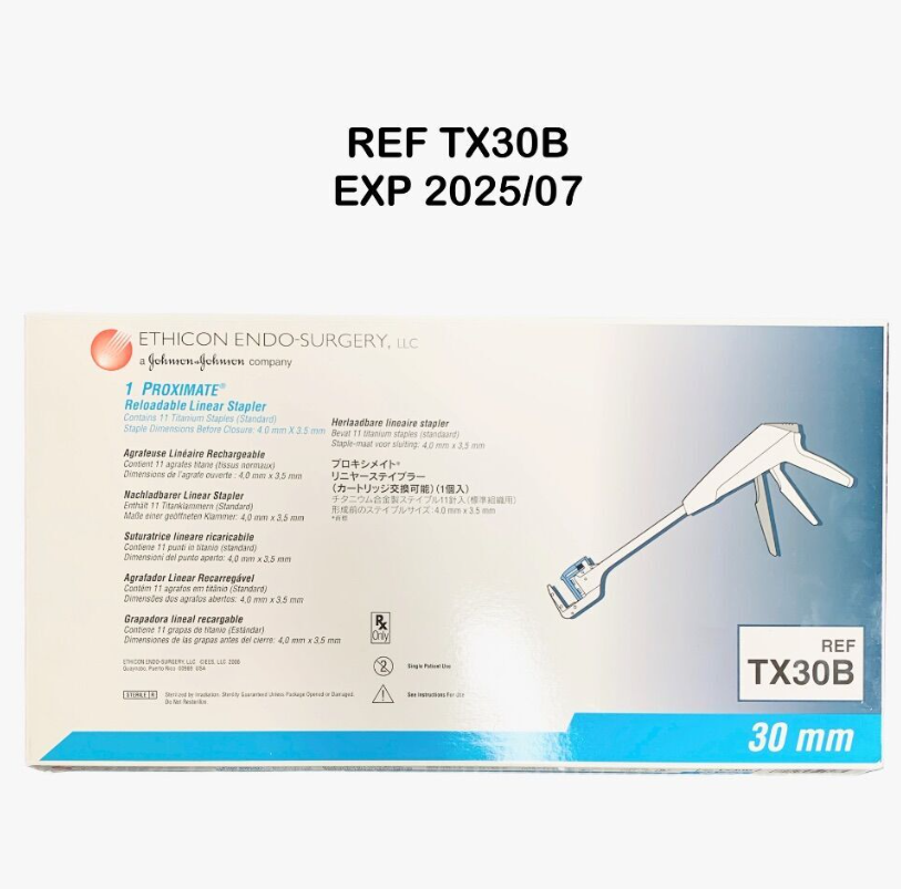 ETHICON TX30B 1 PROXIMATE Reloadable Linear Stapler EXP 2025 07