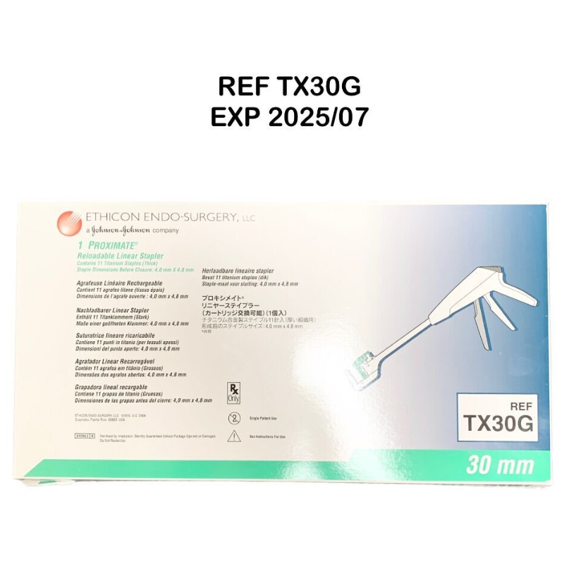 ETHICON TX30G 1 PROXIMATE Reloadable Linear Stapler EXP 2025 07